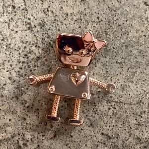 RETIRED Rose Bella Bot Charm
